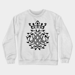 Johann Sebastian Bach seal / monogram / coat of arms / insignia / initials / crest Crewneck Sweatshirt